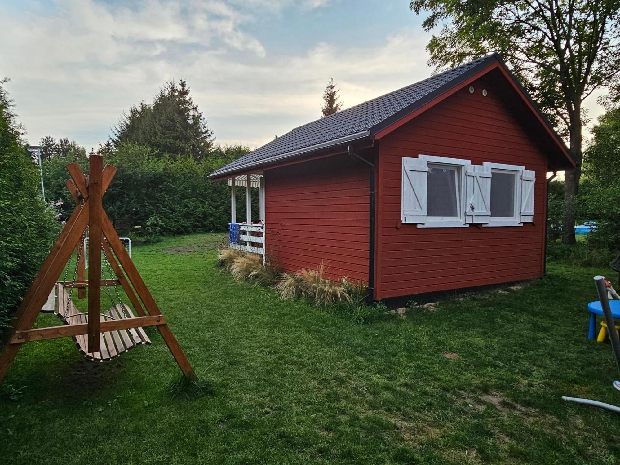 Czerwone Domki Wartowo Kołczewo Exteriör bild
